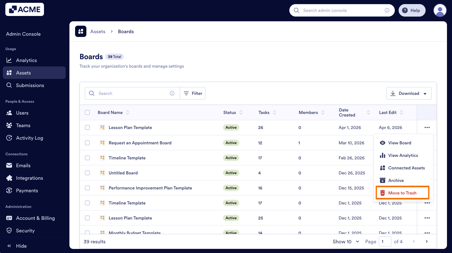 How to View and Manage Board Usage in your Organization from the Admin Console Image-11