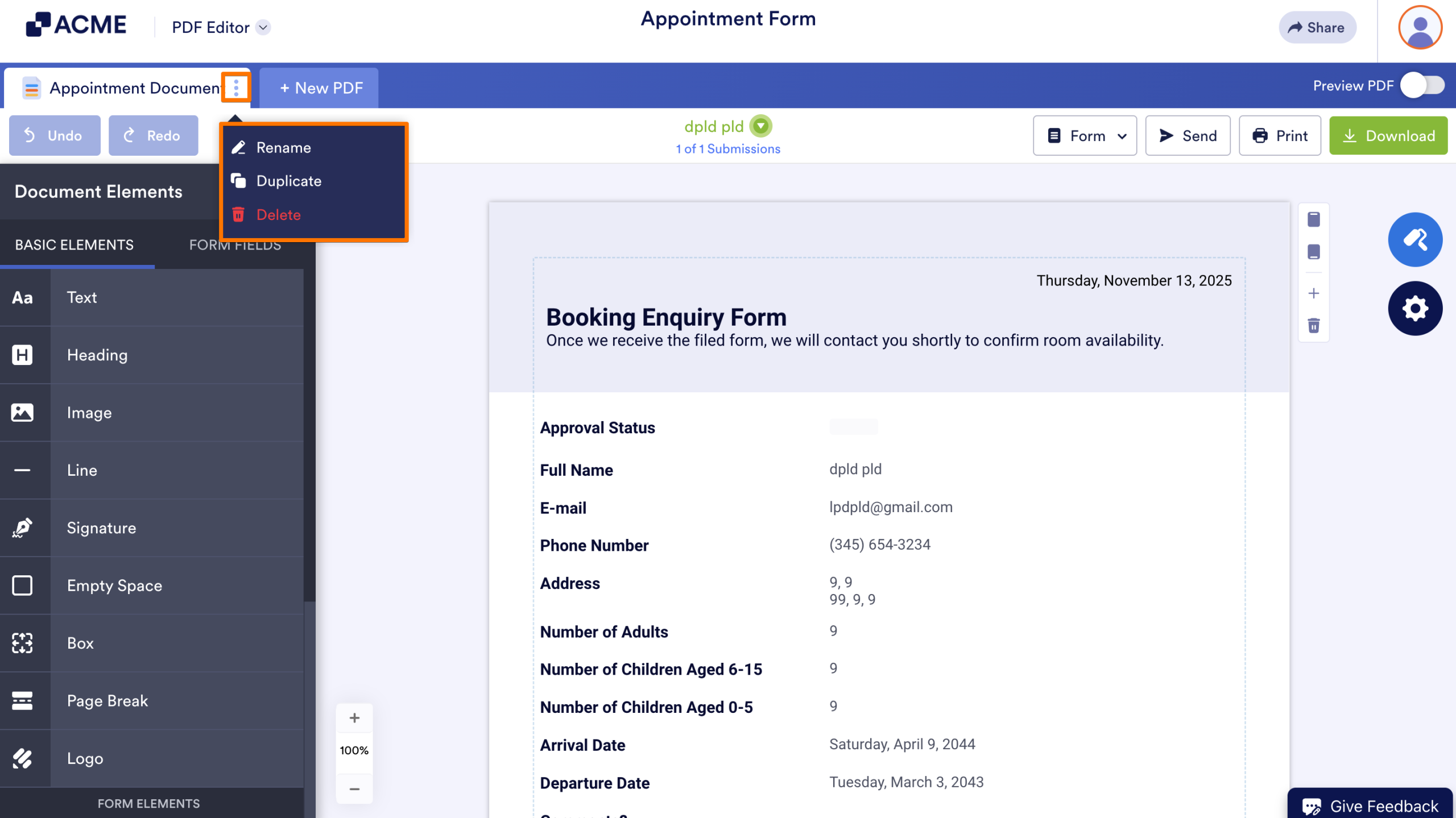 How to Create or Edit Your Form PDF Submission Report Image-8