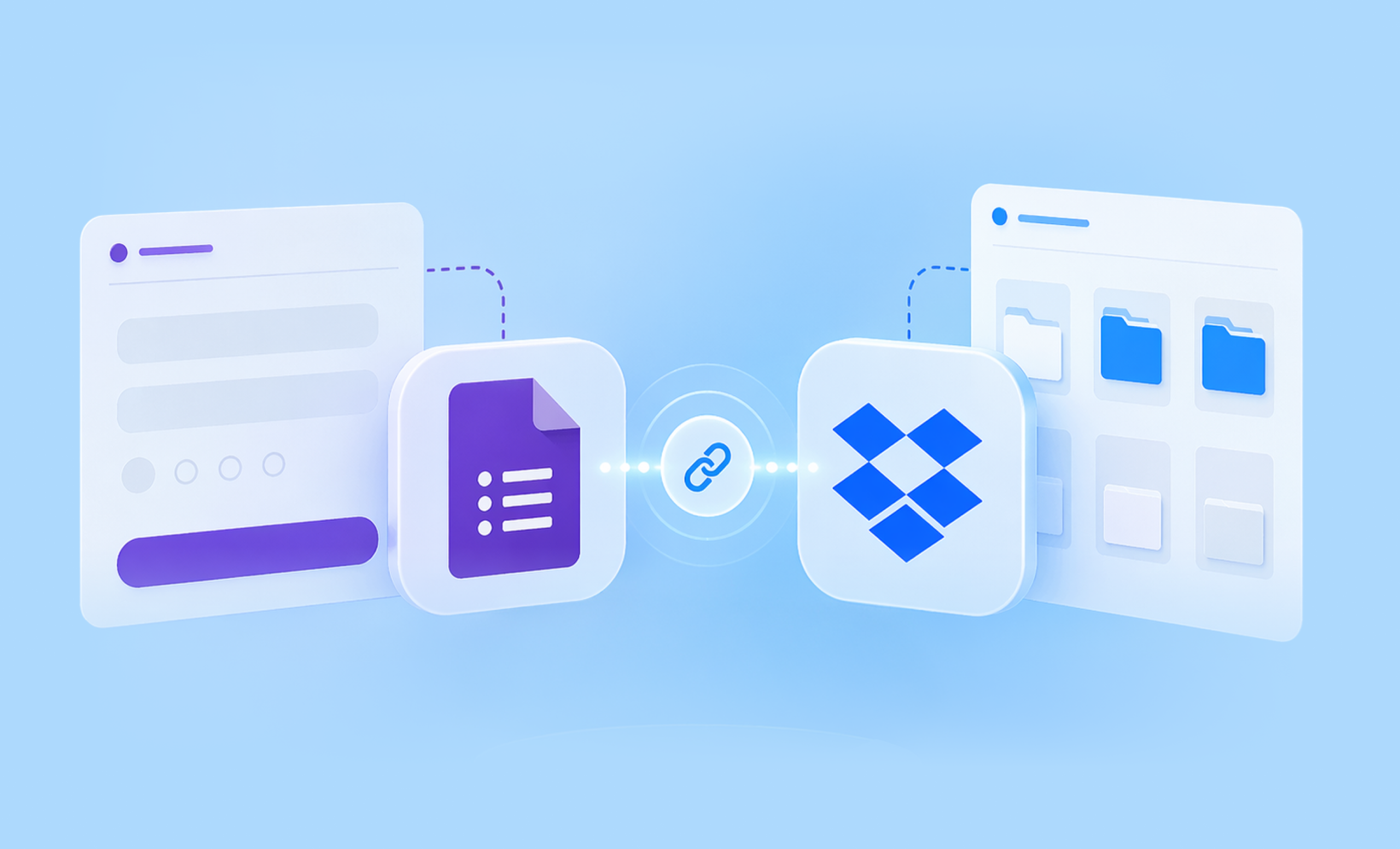 How to connect Google Forms with Dropbox