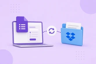 How to connect Google Forms with Dropbox