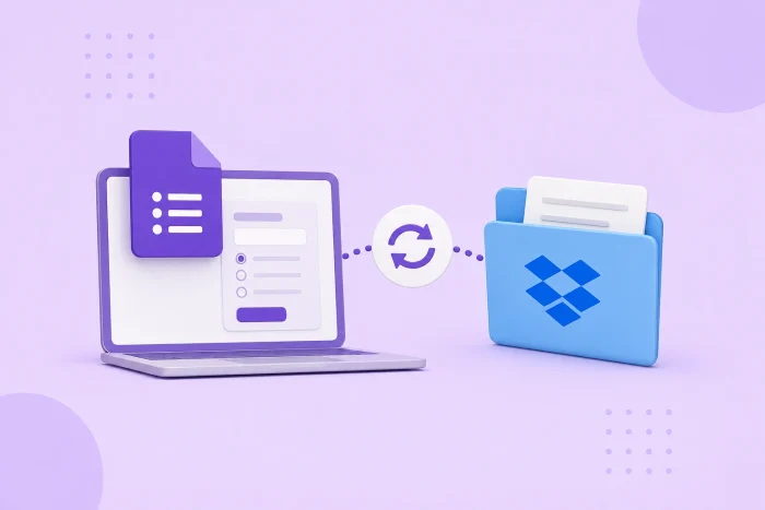 How to connect Google Forms with Dropbox