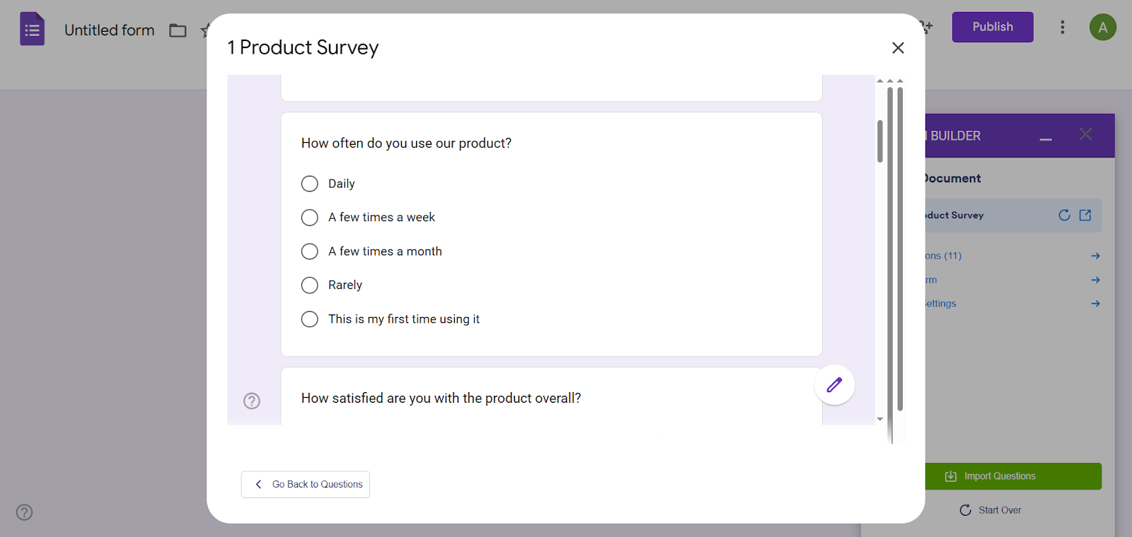 AI Form Builder Form Preview