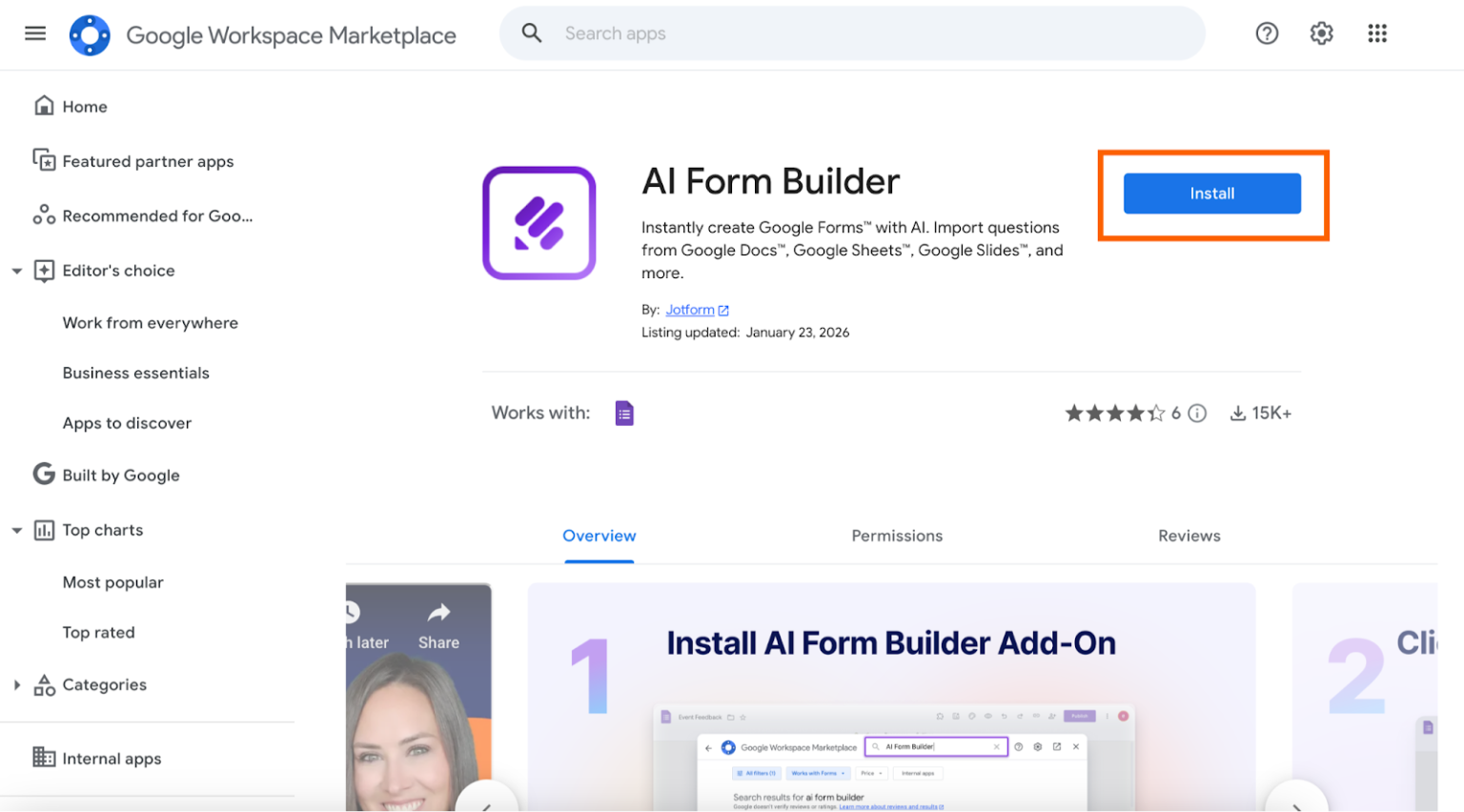 How to connect Google Forms to Google Sheets (step by step) | Jotform Blog
