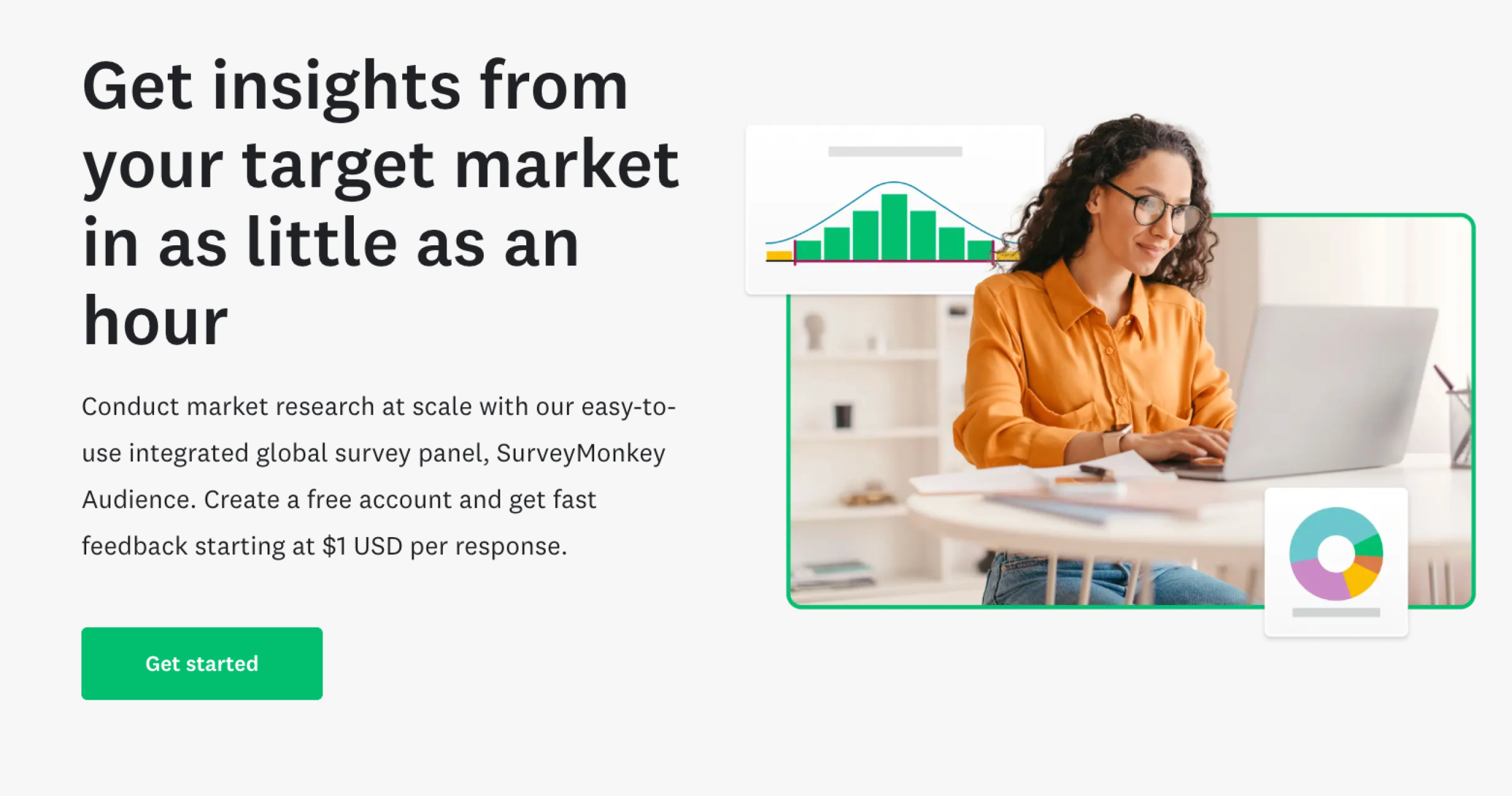 SurveyMonkey Audience Landing Page