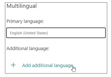 How to translate Microsoft Forms into different languages Image-2