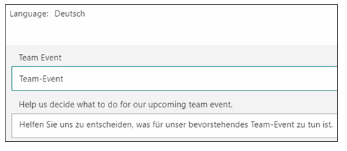 How to translate Microsoft Forms into different languages Image-3