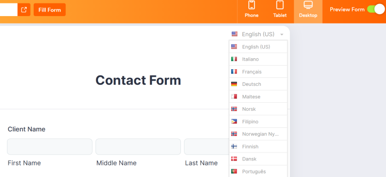 How to translate Microsoft Forms into different languages | Jotform Blog