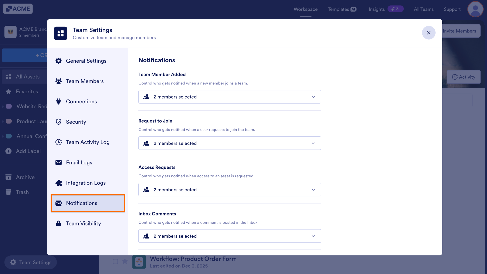 How to Manage Team Notification Recipients Image-2