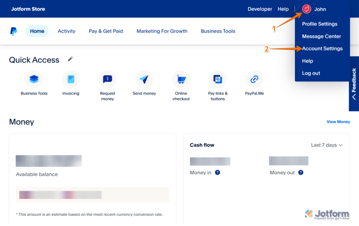 كيفية تفعيل إشعارات الدفع الفورية (IPN) لخدمة Paypal Image-1
