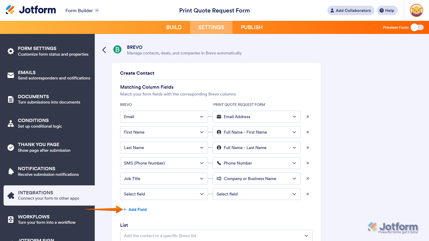 How to Integrate Your Form with Brevo Image-6