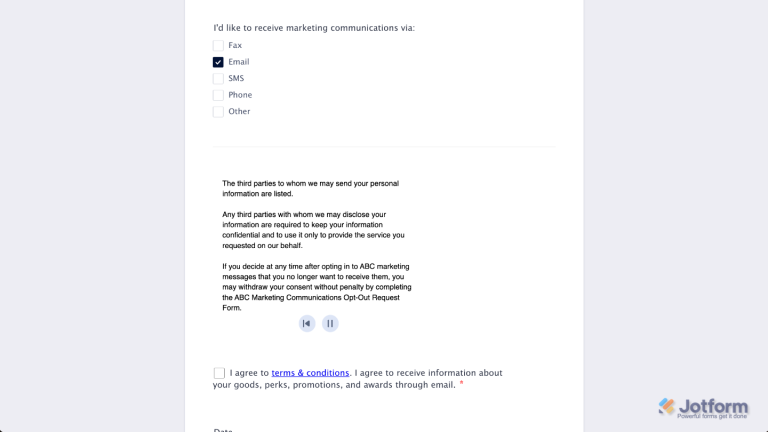 How to Add and Set Up the AutoScrolling Text Widget on Your Form