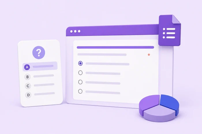 Create a multiple-choice quiz in Google Forms using ChatGPT