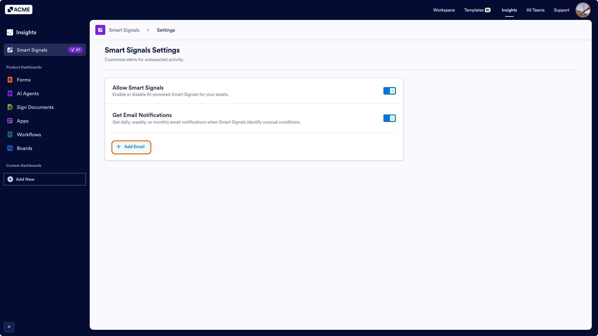 How to Set Up and Schedule Email Reports for Your Smart Signals Image-10