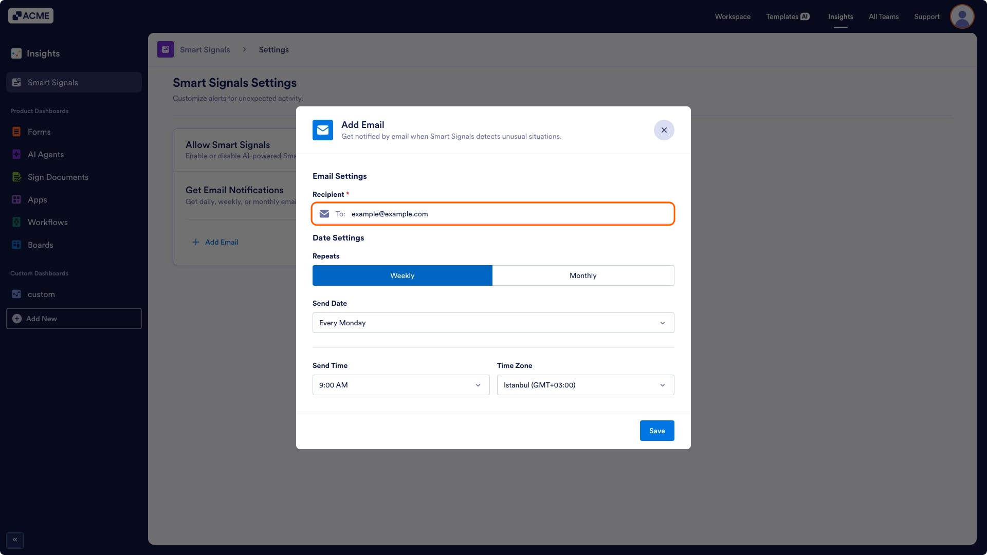 How to Set Up and Schedule Email Reports for Your Smart Signals Image-11