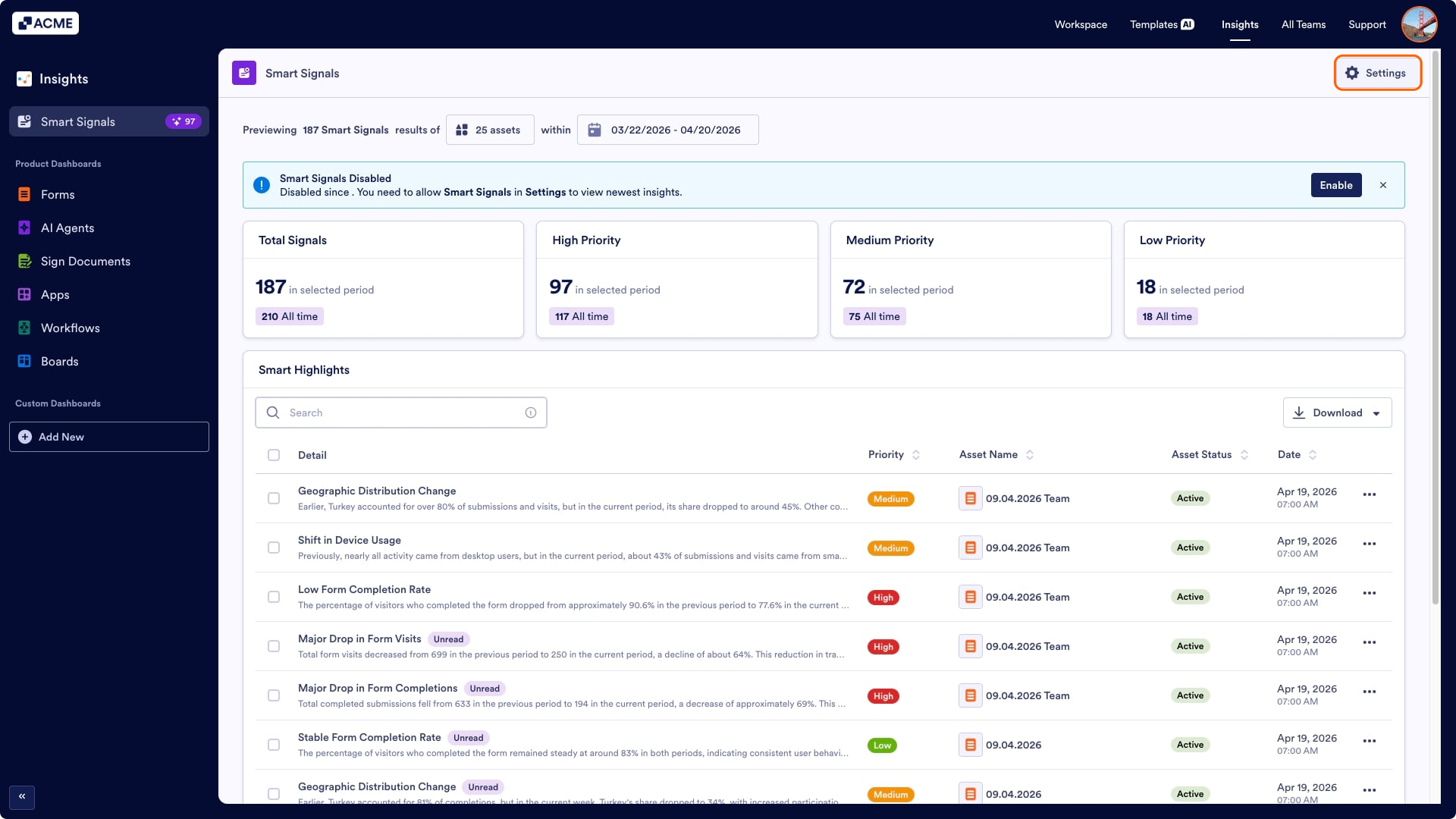 How to Enable or Disable Your Smart Signals Image-2