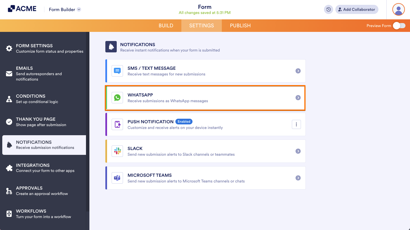 How to Get Notifications on WhatsApp from Form Submissions Image-2