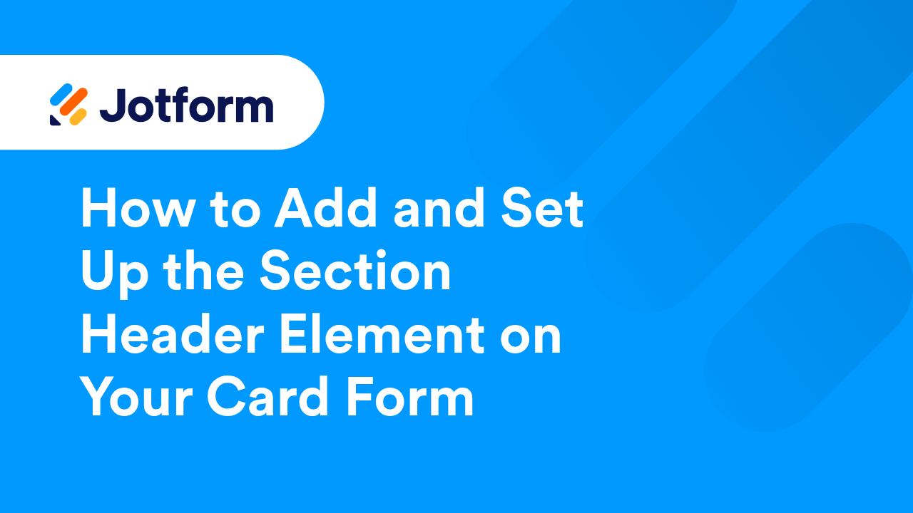 Create Forms