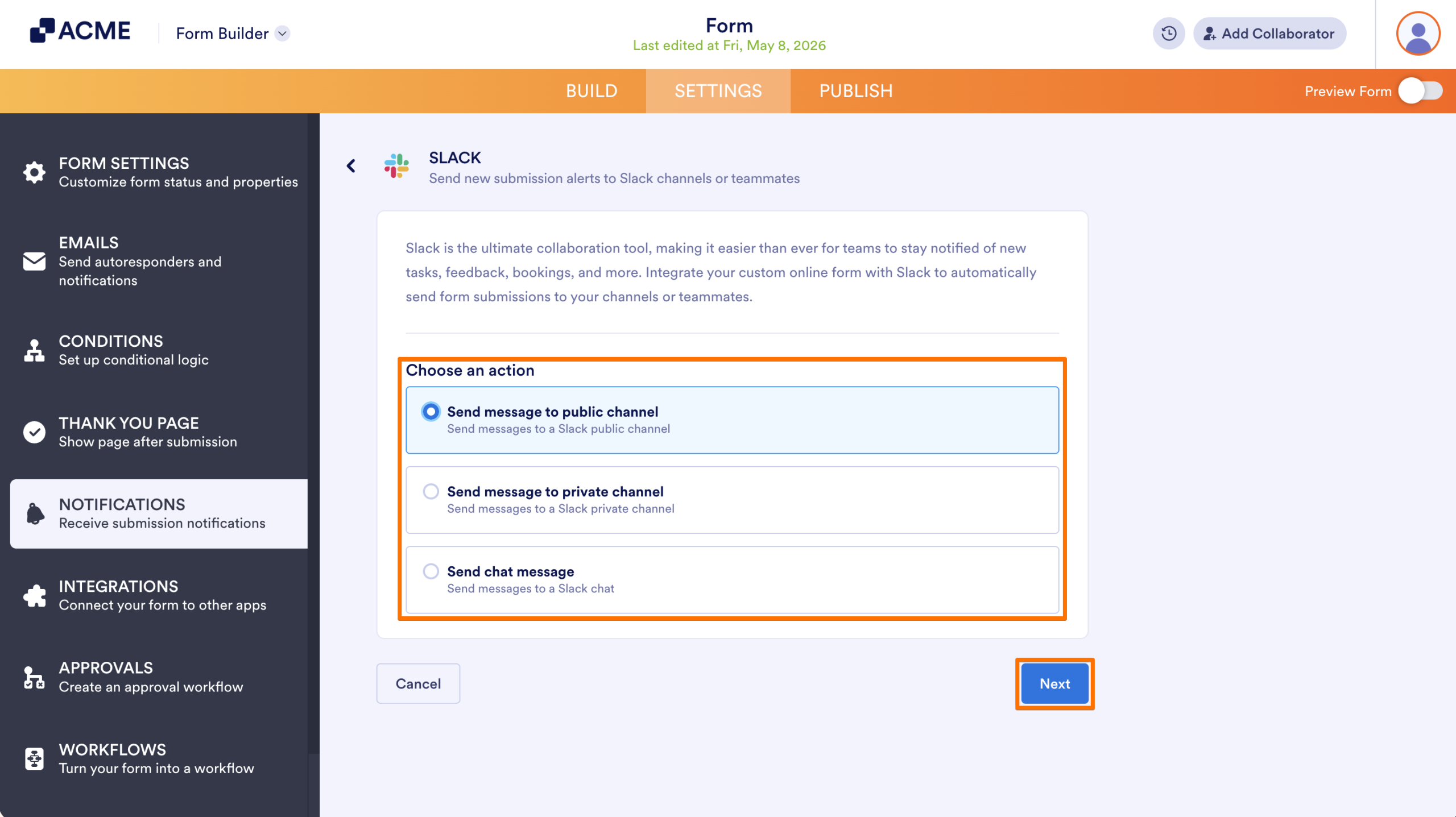 How to Get Notifications on Slack from Form Submissions Image-3