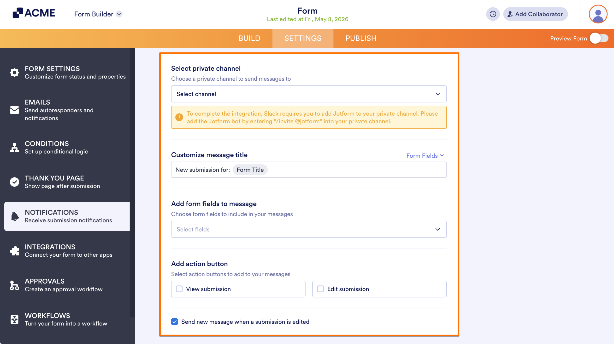 How to Get Notifications on Slack from Form Submissions Image-7