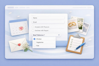 How to create a wedding RSVP Google Form