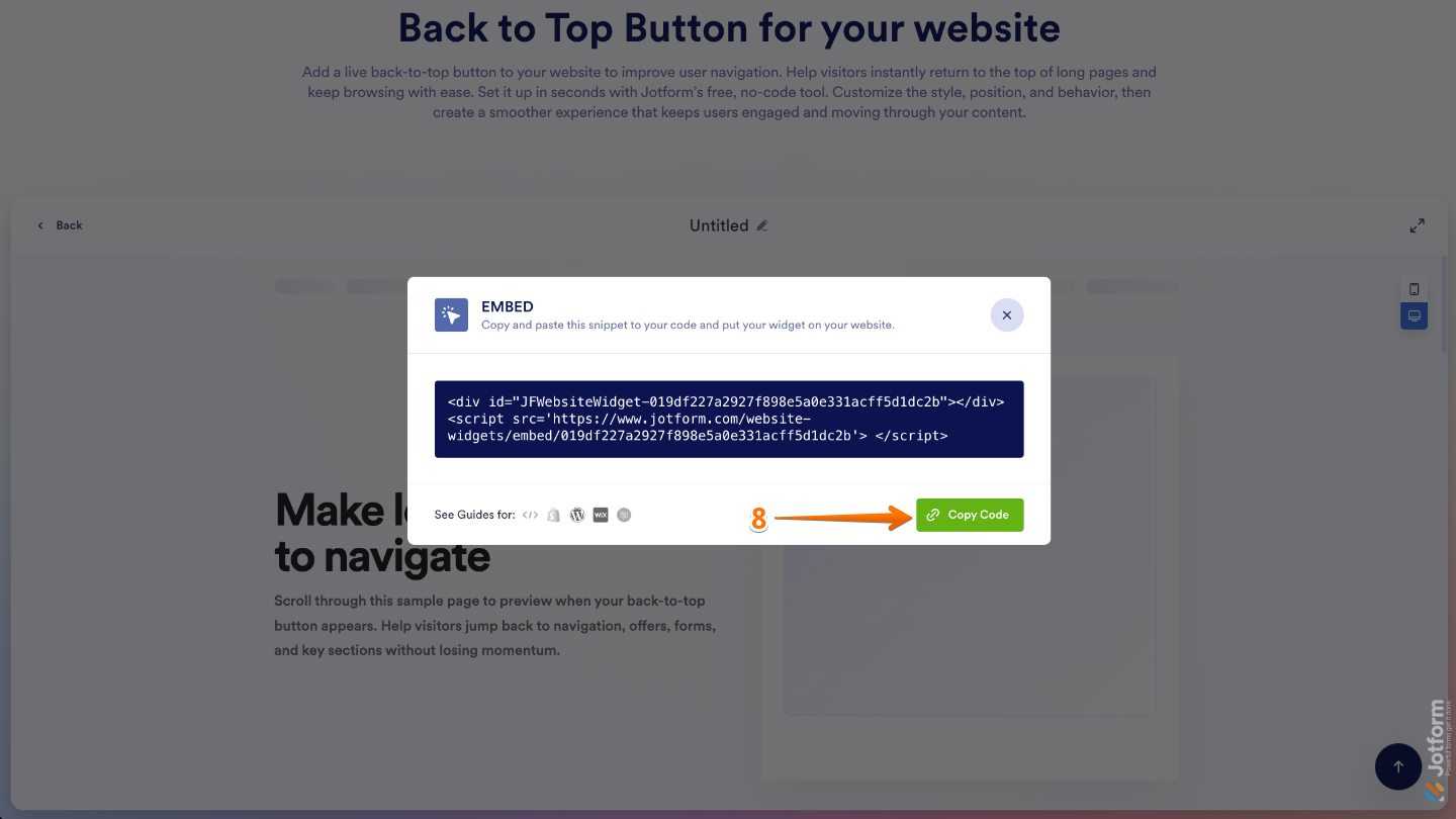 How to Add Back to Top Button to Your Website Image-1
