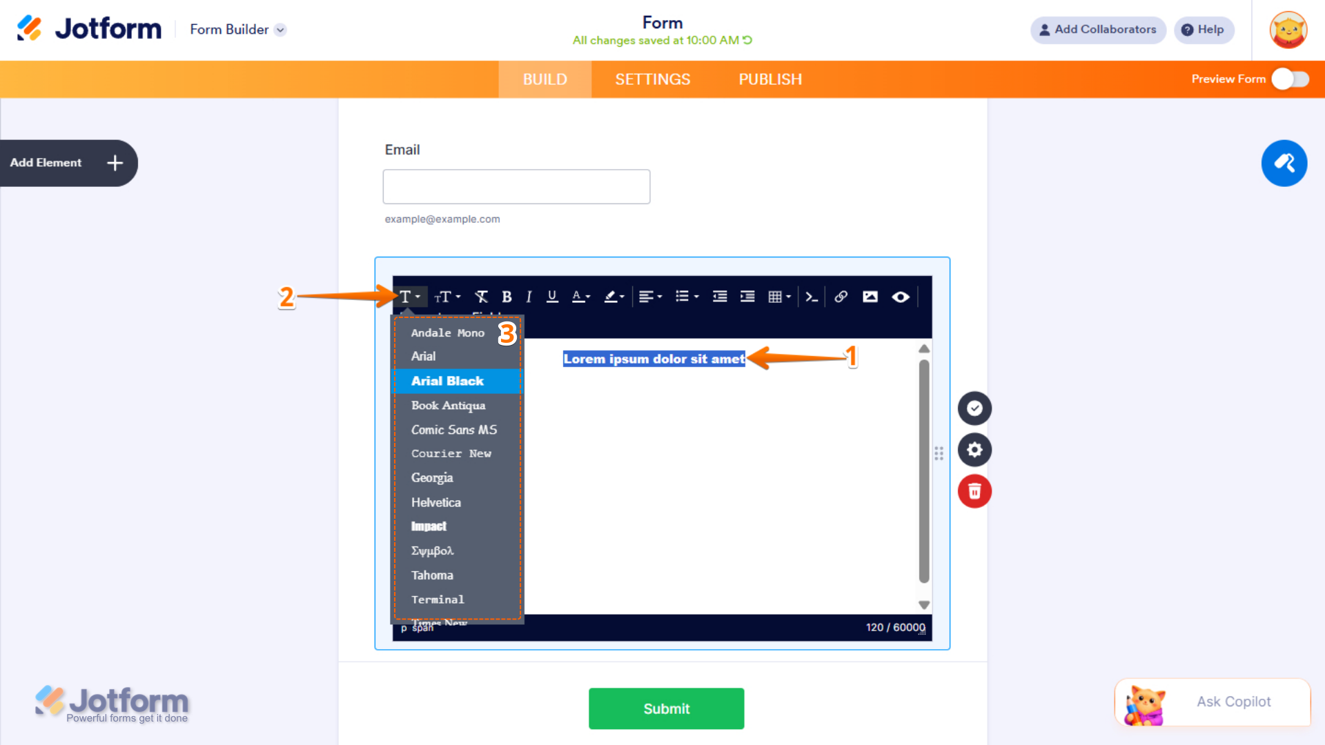 How to Add and Set up the Paragraph Element Image-4