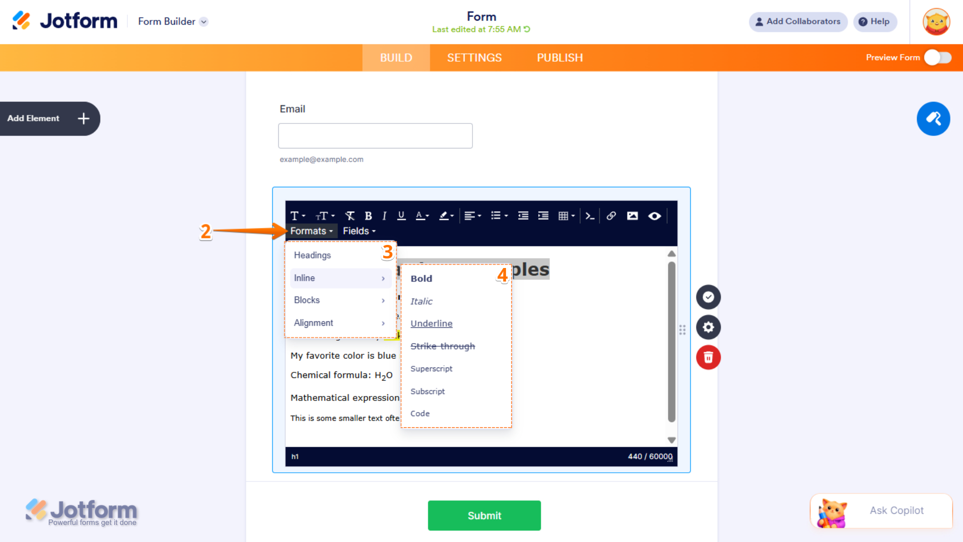 How to Add and Set up the Paragraph Element Image-25