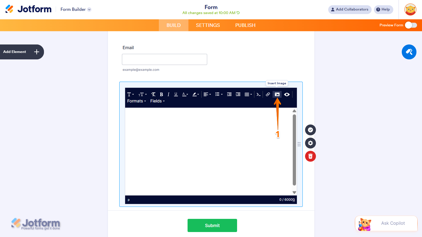 How to Add and Set up the Paragraph Element Image-20