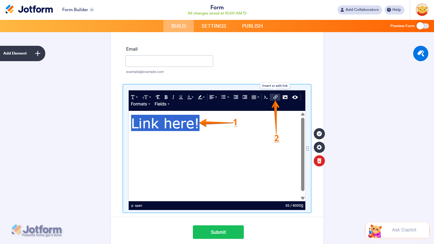 How to Add and Set up the Paragraph Element Image-18