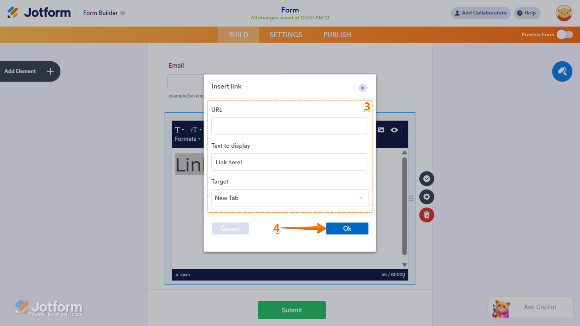 How to Add and Set up the Paragraph Element Image-19