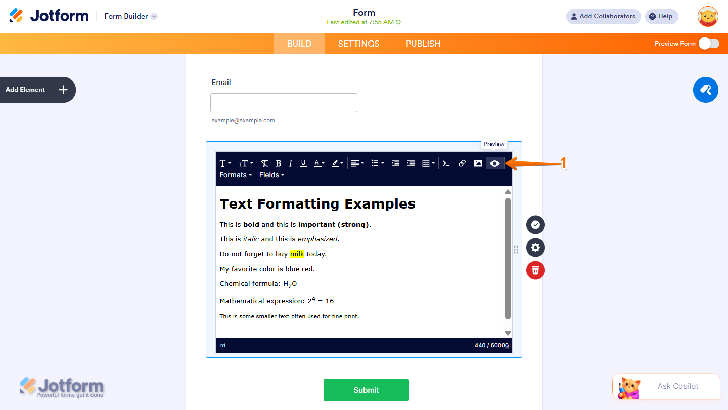 How to Add and Set up the Paragraph Element Image-22