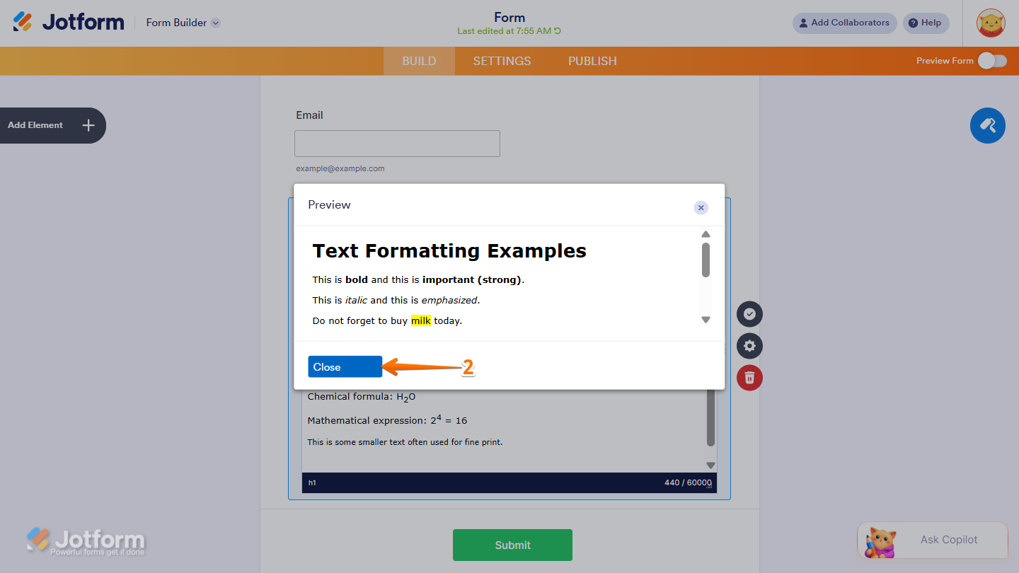 How to Add and Set up the Paragraph Element Image-23