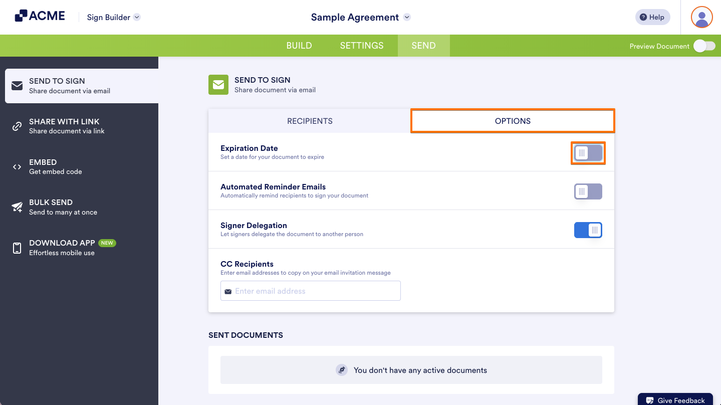 How to Set an Expiration Date in Sign Documents Image-2