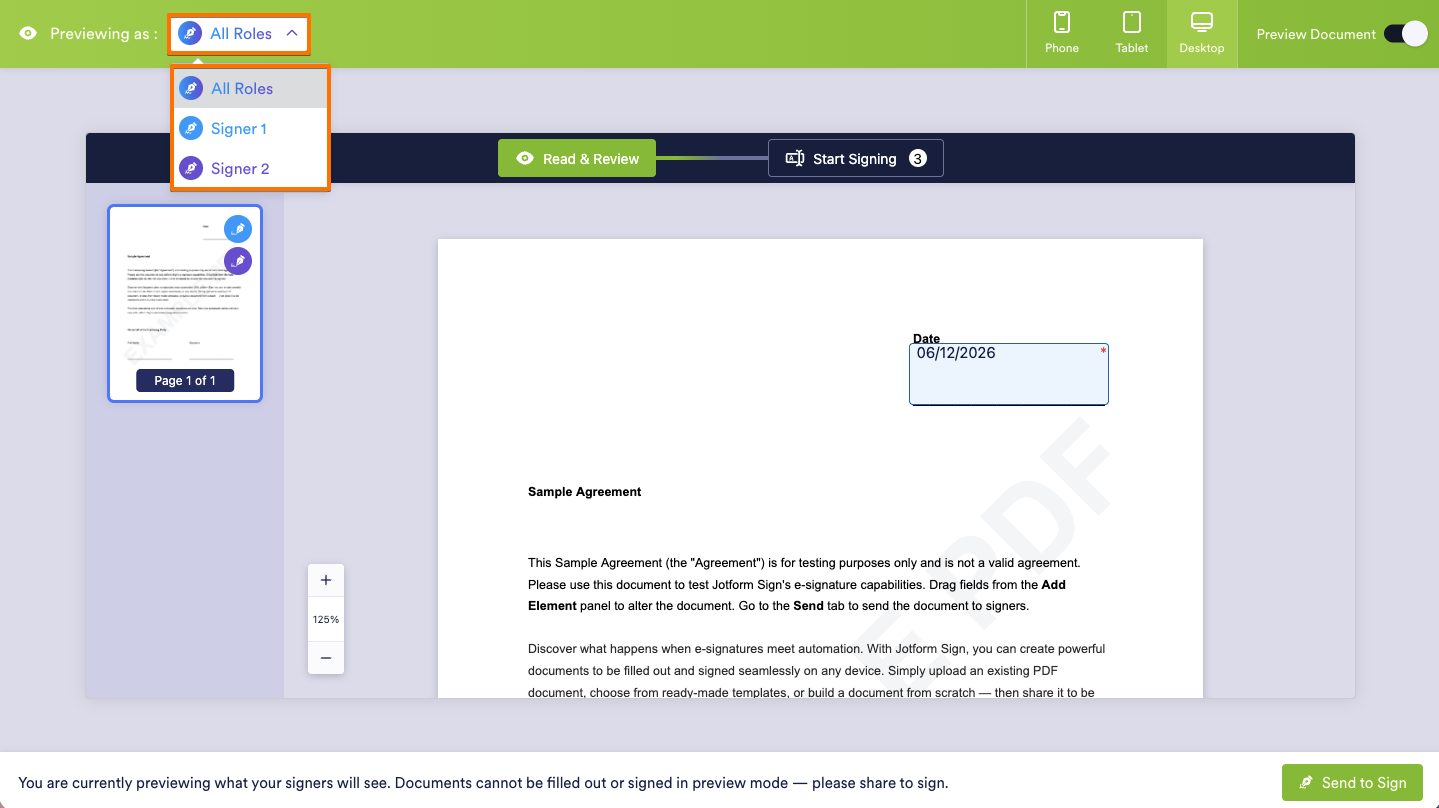 How to Preview Document From a Different Signer’s Point of View Image-2