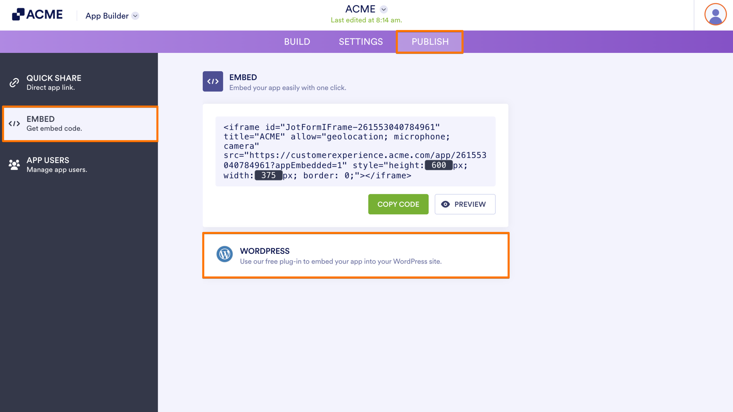 How to Embed Your App Into a Website With Apps Image-2