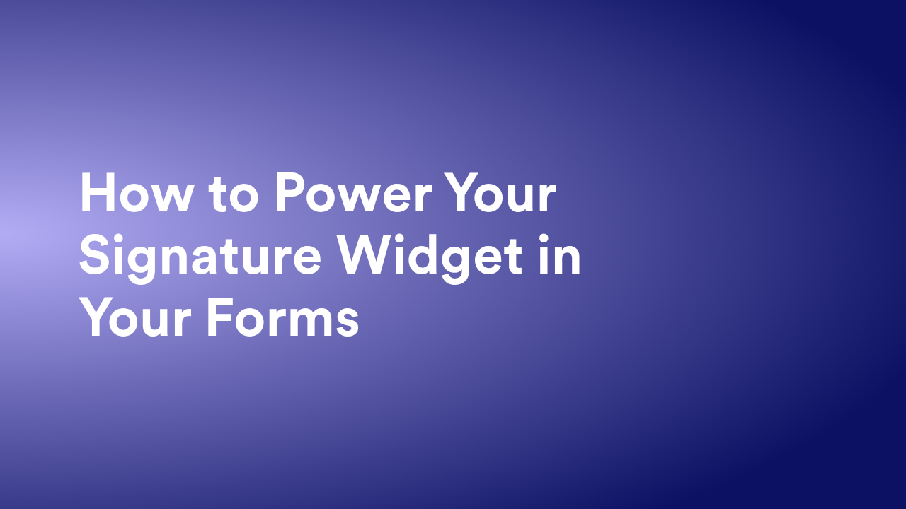 Sign Documents