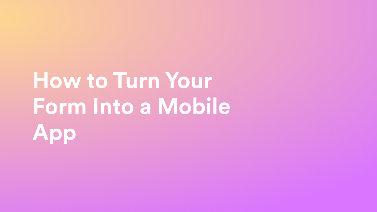 Jotform Apps