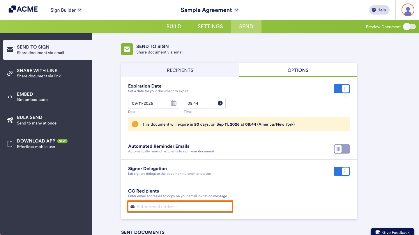 How to Add a CC Recipient in Sign Documents Image-3