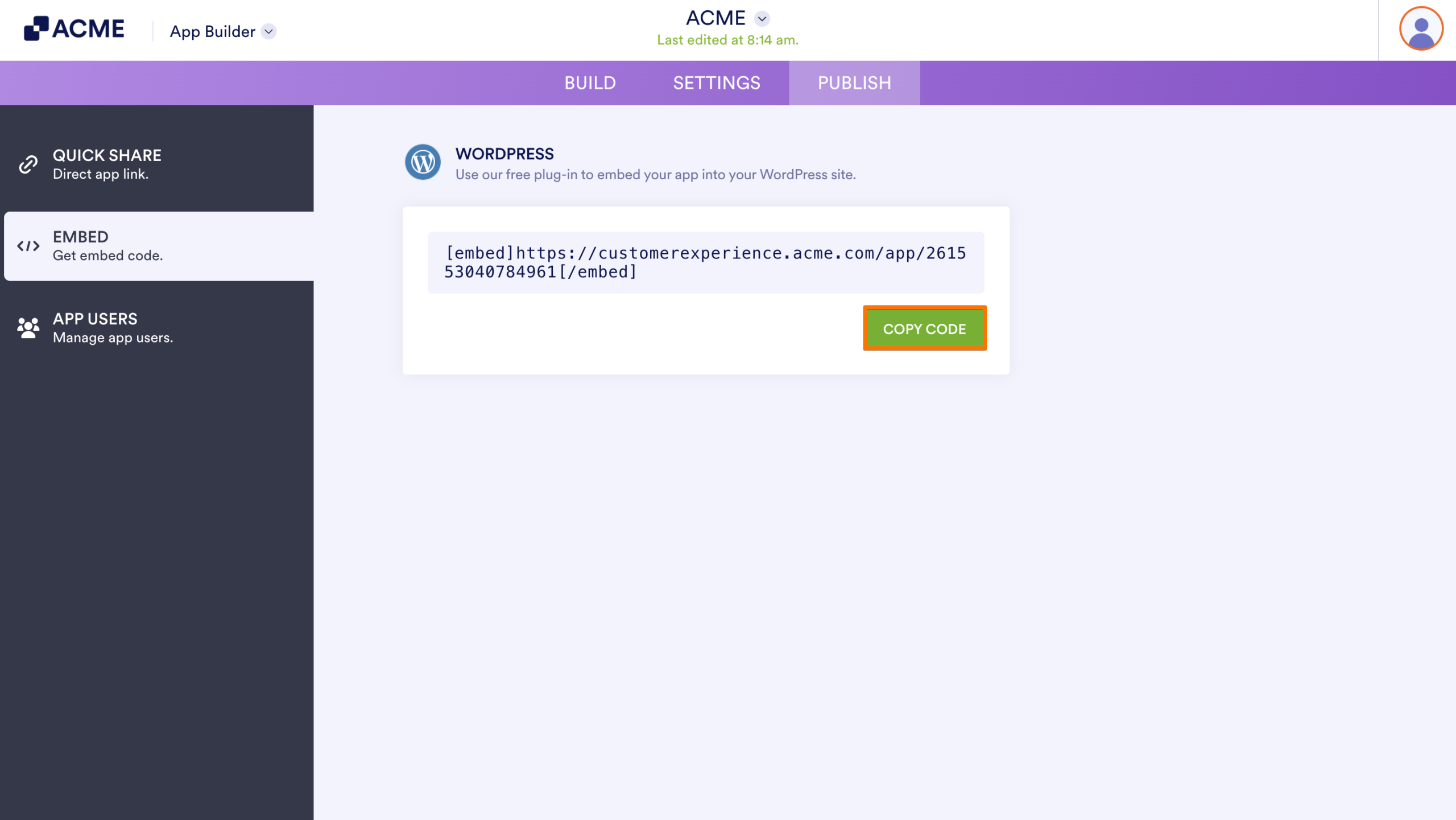 How to Embed Your App Into a Website With Apps Image-3