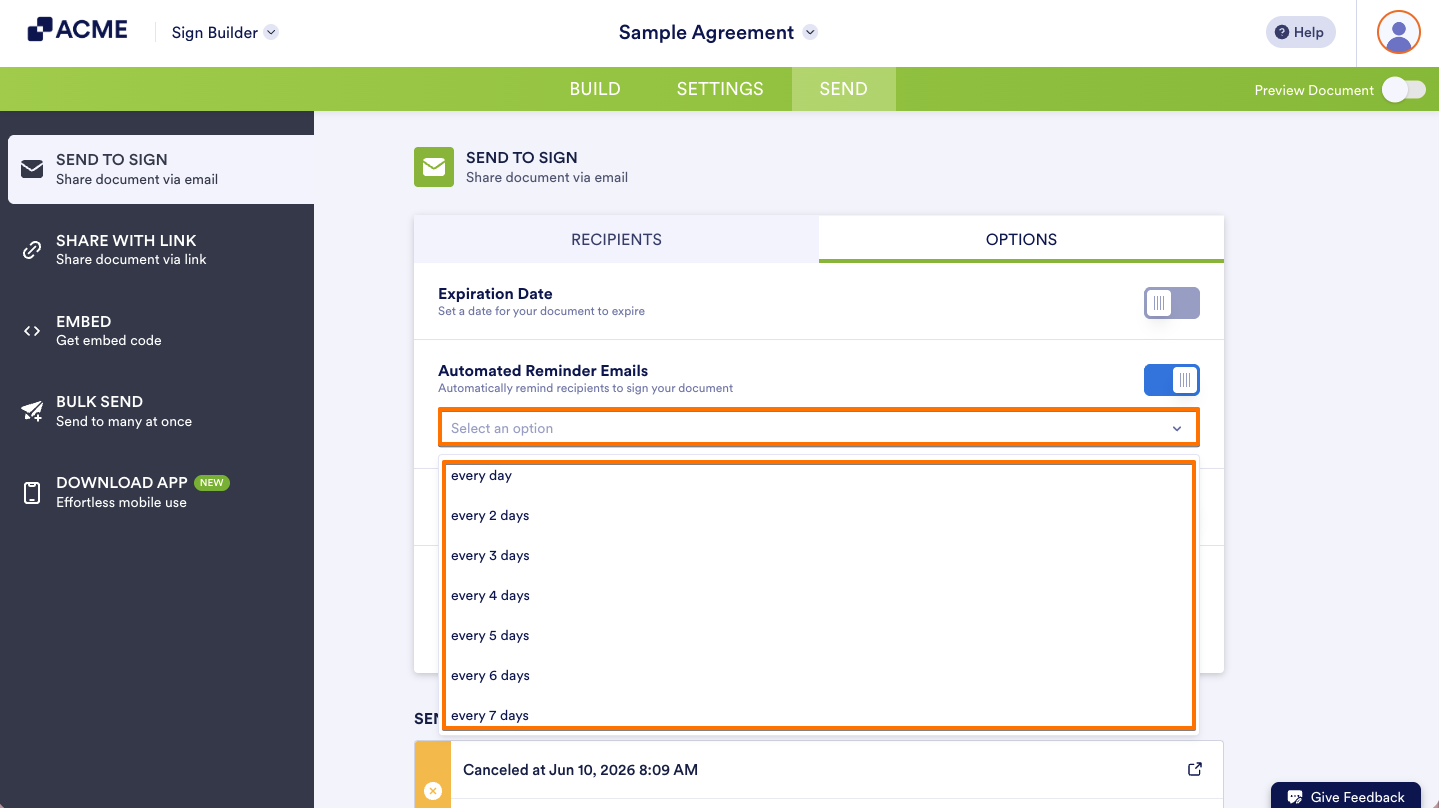 How to Set an Auto Reminder for Your Sign Documents Image-3