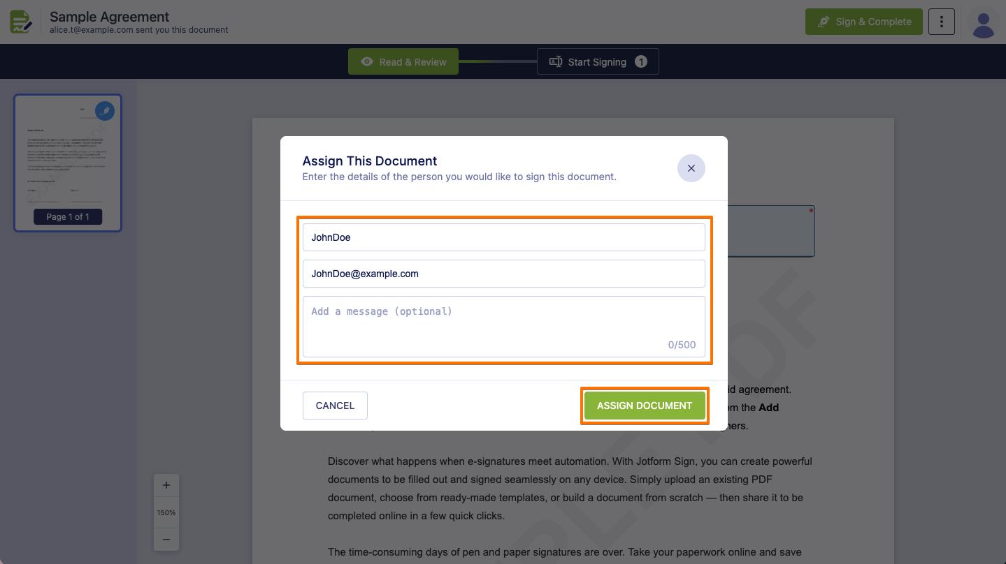 How to Allow Signers to Delegate the Document to Other Signers Image-5