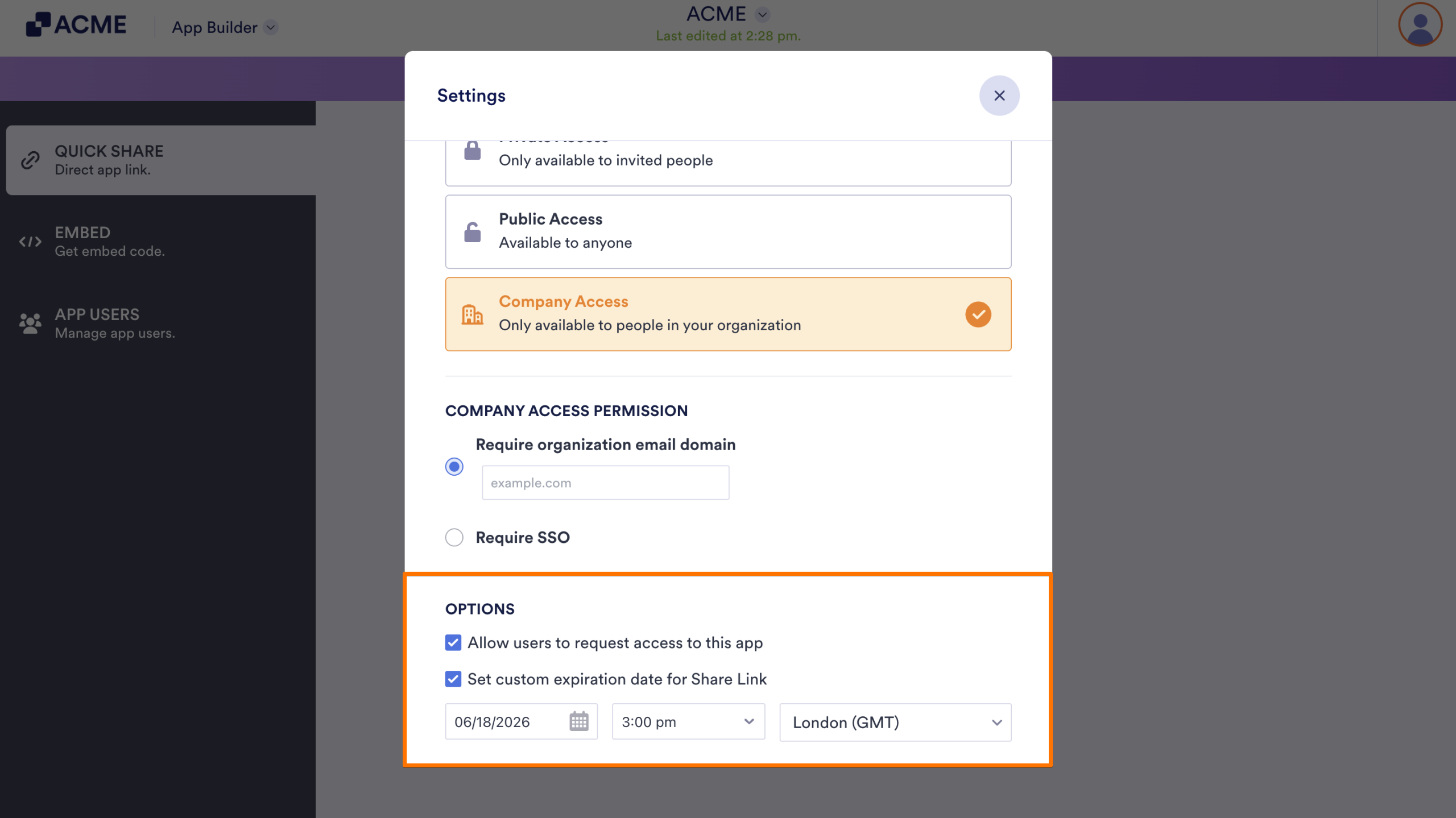 How to Set Your App Exclusive to an Organization With Apps Image-4
