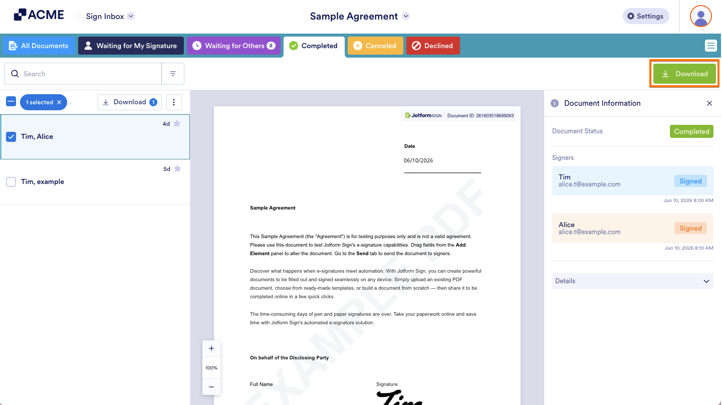 How to Download Your Signed and Completed Document Image-5