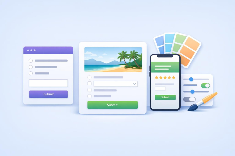 Google Form Customisation All Google Forms themes and customization options (2026) | Jotform Blog