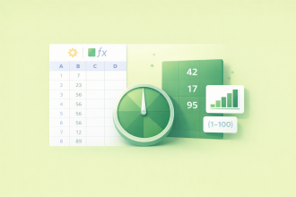 How to generate random numbers in Excel in 2026