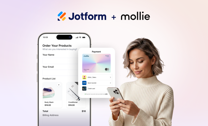 How to simplify registrations and payments with Jotform and Mollie