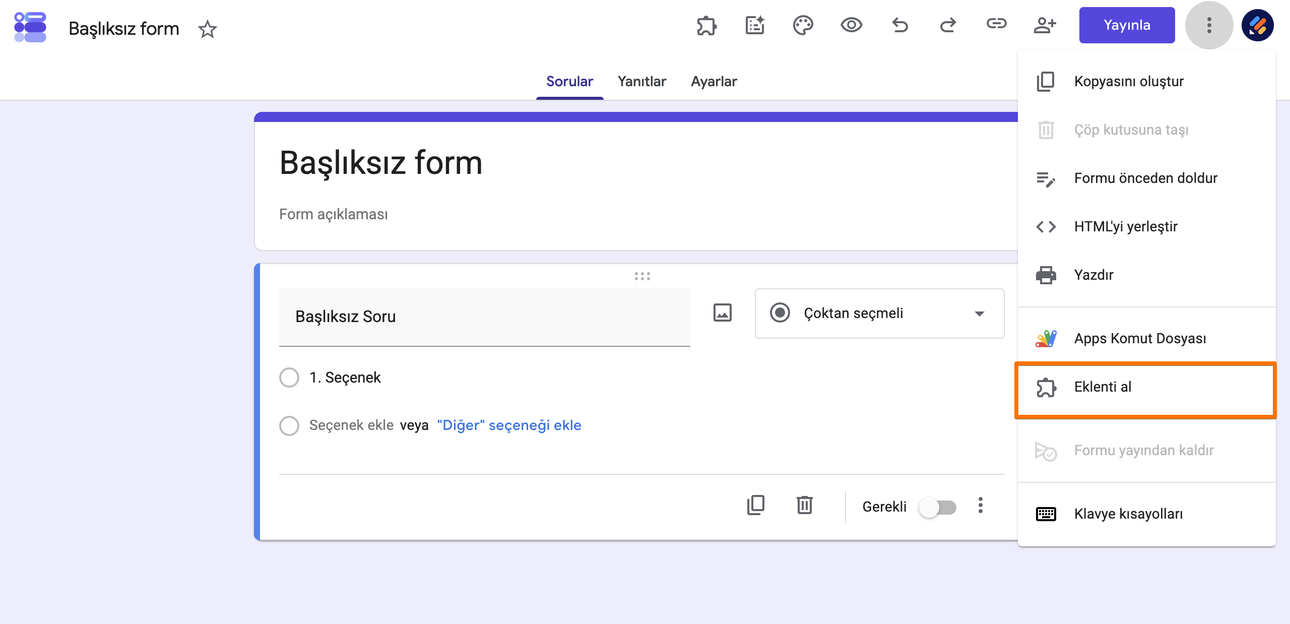 PDF belgelerini Google Formlar'a dönüştürme Image-1