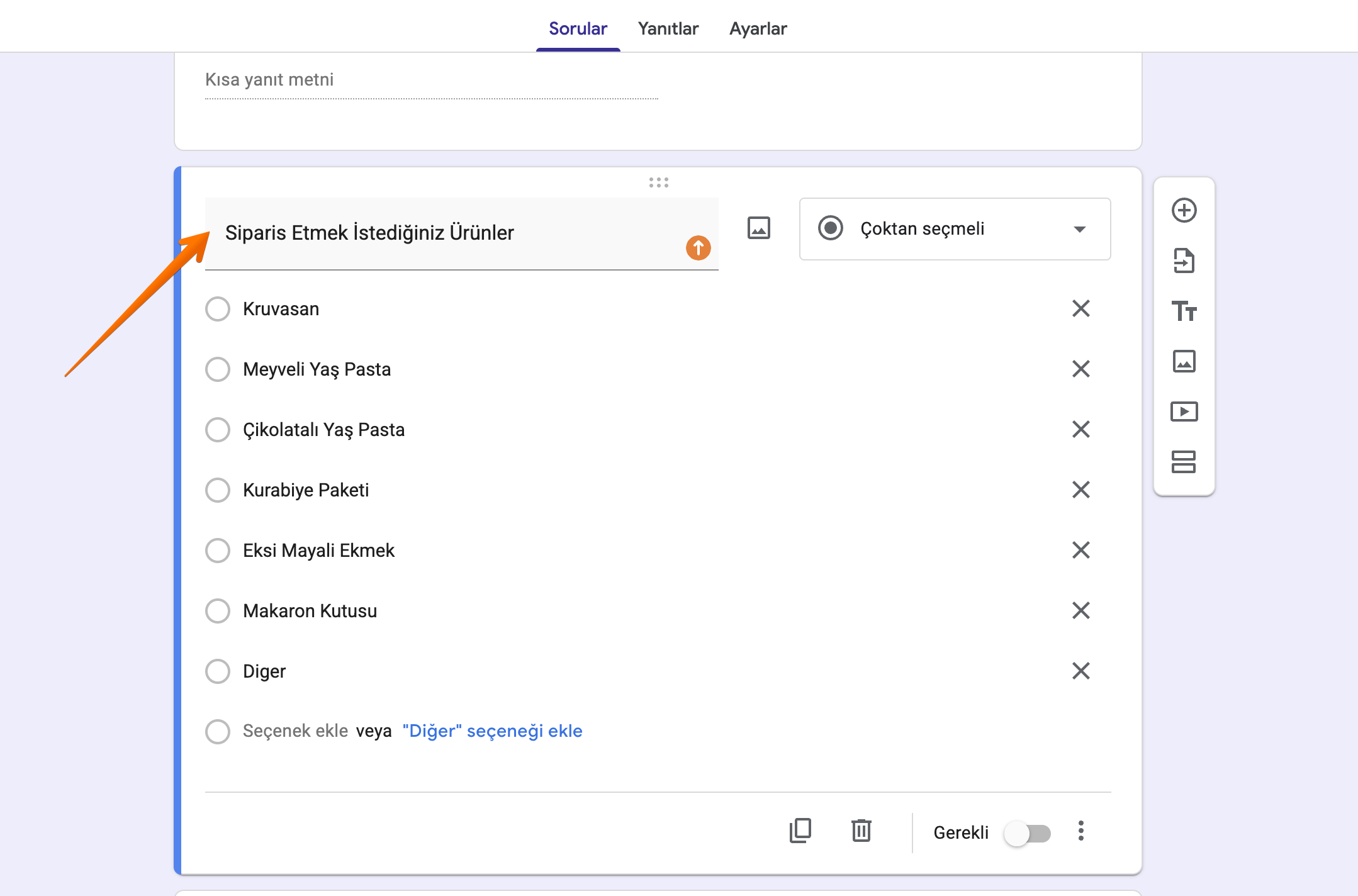 Google Formlar'da çoktan seçmeli ve onay kutuları: Farkı nedir? Image-1