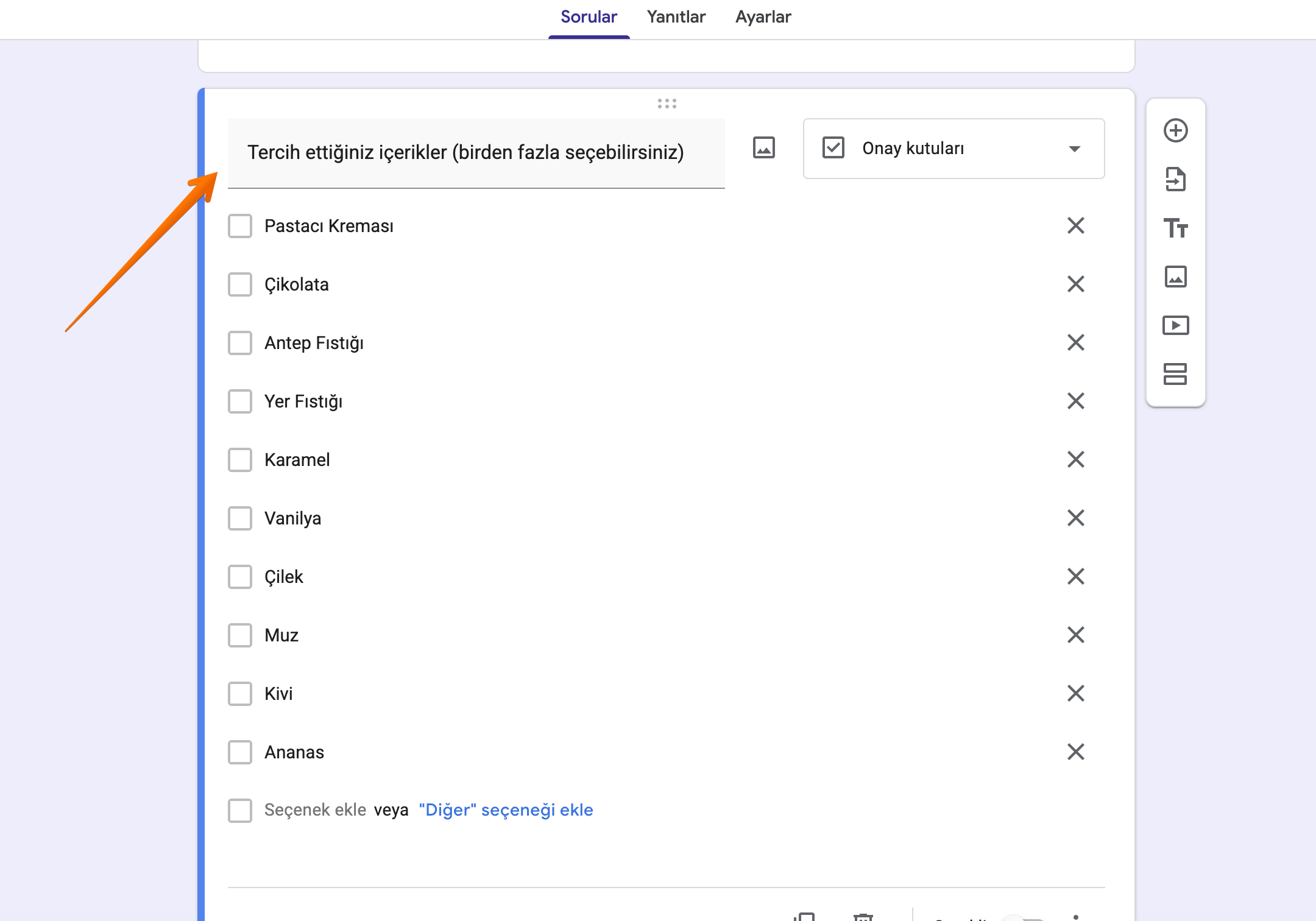 Google Formlar'da çoktan seçmeli ve onay kutuları: Farkı nedir? Image-2