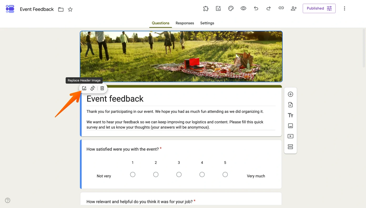 Gambar header Google Forms: ukuran, rasio, dan lainnya (2026) Image-1